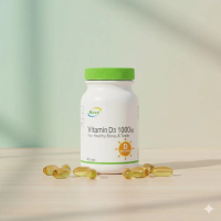 NOVA Vitamin D3 1000IU 60S [EXP 08/2027] Untuk Tulang & Gigi Sehat Dengan Vitamin D3 1000IU