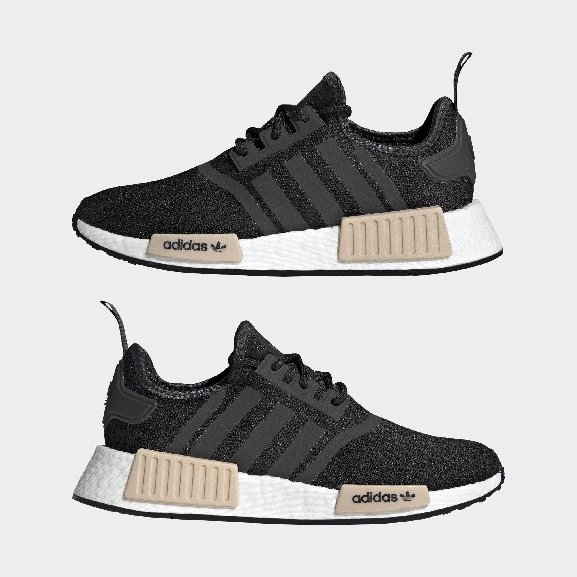 Adidas nmd r1 sale black and tan