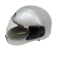 全罩式安全帽(金屬扣) 銀色(KC501) [大買家]