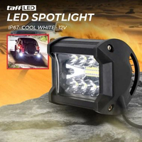 12V 60W LED Bar Offroad Spot Flood LED Lampu Sorot Mobil Cool White
