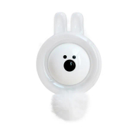 【Time Leisure 品閒】充電式磁吸造型LED智能感應燈 兔子白