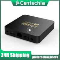 Smart Tv Box Plastic Remote Control Built In 2.4ghz Wifi Mini High Difinition Tv Adapter Smart Tv Adapter 1.5ghz Tv Box Top Box