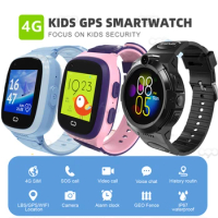 4G Kids Smart Watch GPS Wifi Positioning Video Call With Face-lock SOS Tracker Location Smart Watch Camer Waterproof Children