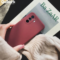 เคสฝาหลังแบบด้าน Quberk สำหรับ Huawei nova Y70 Y71 กันกระแทก กันลื่น ทำจาก TPU อ่อน พร้อมวัสดุทราย
