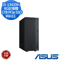 ASUS 華碩 H-V500MV-13420H161W 桌上型電腦 i5-13420H/8G/1TB