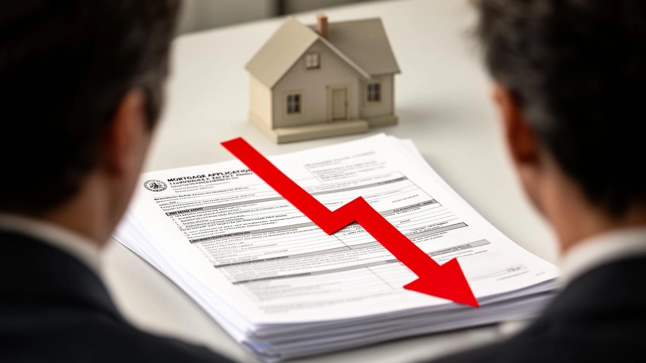 U.S. Mortgage Rates Hit Near One-Year High, MBA Applications Plunge 6.4%