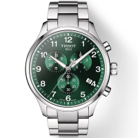 TISSOT 天梭 官方授權 韻馳系列 Chrono XL計時手錶 送禮首選-45mm T1166171109200
