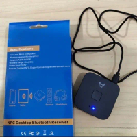 NFC Stereo Bluetooth Receiver Tablet Smartphone to RCA Audio Musik Handphone ke Speaker Headset 3.5m