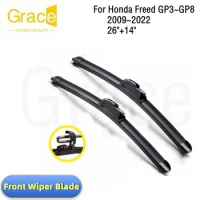 Wiper Blade For Honda Freed GP3~GP8 26"+14" Car Windshield Windscreen Rubber 2009-2022