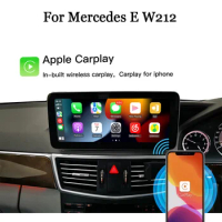 Hualingan 128G Android screen car radio for Mercedes Benz E Class W212 E200 e230 E260 E300 S212 GPS navigation multimedia