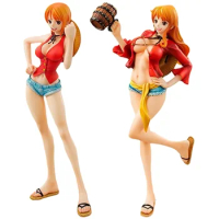 In Stock Original MegaHouse POP Limited Edition Nami MUGIWARA Ver Anime Figure Model Collectible Action Toys Gifts