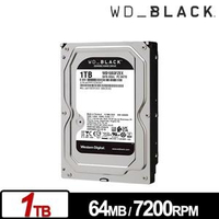 WD 黑標 1TB 3.5吋 SATA電競硬碟 WD1003FZEX
