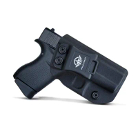 Glock 43 Holster, Glock 43X Holster IWB Kydex Holster Custom Fits: Glock 43 / Glock 43X Pistol Inside Waistband Concealed Carry
