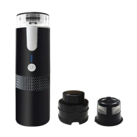 Portable Nespresso coffe maker Espresso Rechargeable Coffee Machine Outdoor Travebuilt-In Battery Extraction Powder &amp; Capsule