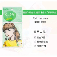 隱形無痕單雙面眼皮貼(透明雙面S-微調) 