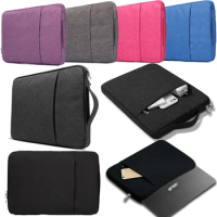 Solid Laptop Sleeve Bag Notebook Case for ASUS Chromebook/Flip Eee Pad/Eee PC/MEMO Pad Computer Fabric Sleeve Cover Accessories