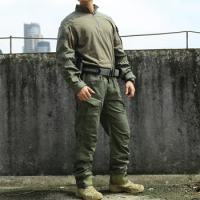 2024 New Hunting Set Russian PAZAGUILA Frogman combat Suit Men's G3 Frogman Combat Training Suit G4 Men's New Tactical Pants