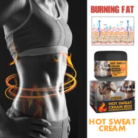 EELHOE Hot Sweat Cream Burn Calories Tighten Portable Abdominal Muscles Slimming Cream Men Gift