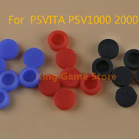 20sets=120pcs For Sony Psvita PS Vita PSV 1000/2000 Slim Protective Cover Case Silicone Joystick Analog Thumbstick Grip Cap
