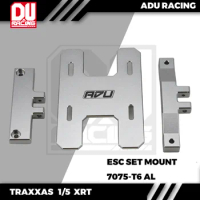 ADU RACING 7075-T6 ESC MOUNT SET ESC PLATE FOR TRAXXAS XRT suitble with Catle XLX2 HOBBYWING MAX5 MAX5 G2