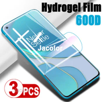 3PCS Water Gel Film For Oneplus 8 Pro 8T 8T+ Hydrogel Film For Oneplus8 One plus 8t plus Screen Protector Soft Not Safety Glass