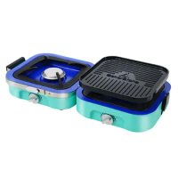 Portable Double End Gas Stove Mini Outdoor Picnic stove For Camping Wildwide