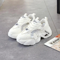 2026 new spring women's shoes heightened sports small white shoes and leisure shoes 2805