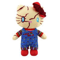 Patung hantu lembut K Cat, Ghost Jack, loket seram Hello Kitty dari Movie City, Superman gaya Eropah