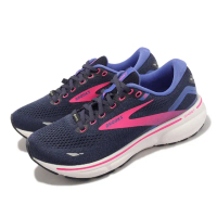 【BROOKS】慢跑鞋 Ghost 15 GTX 女鞋 藍 紫 防水 魔鬼系列 15代 運動鞋 避震 路跑(1203821B460)