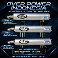 SILINCER SLINCER KNALPOT NINJA 2 TAK ALMUNIUM SUPER GARING ORIGINAL OVER POWER INDONESIA BUKAN RS1 C