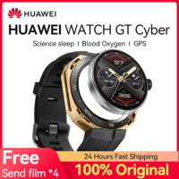 New Arrival HUAWEI WATCH GT Cyber Intelligent Motion Bluetooth Call GPS Heart Rate Monitoring Waterproof Men And Women's Watch