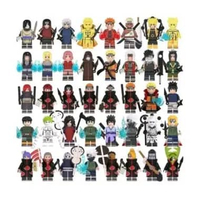 Brick Figure Anime naruto Superhero Militer army lego city random