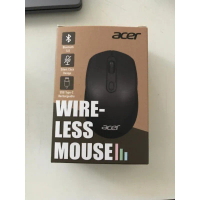 宏碁人體工學靜音設計 2.4G/藍牙5.0/Type-C 充電式無線滑鼠 黑色 (V008)