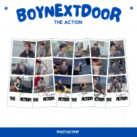 HOLOGRAM PHOTO STRIP BOY NEXT DOOR THE ACTION FOTO STRIPS KPOP UNOFFICIAL JAEHYUN SUNGHO TAESAN