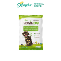 (บรรจุ 5 ชิ้น) Grainna ซีเรียลบาร์ เกรนน่า งาดำผสมธัญพืช 8 ชนิด หวานน้อย Xongdur ซองเดอร์ Cereals Ba