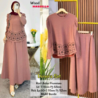 DENORA SET BY MARSELLA BAHAN KNIT ASTER