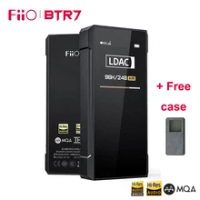 FiiO BTR7 With MQA USB DAC DSD256 QCC5124 Headphone Bluetooth 5.1 Amplifier with Double THX AAA-28 3.5mm/4.4mm output free case