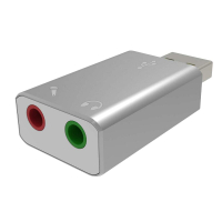 AllEasy USB 2.0 音效適配器 適用帶有USB音頻設備的揚聲器耳機和麥克風插孔 [2美國直購]