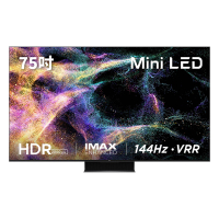 【TCL】75型 4K Mini LED QLED 144Hz Google TV 量子智能連網顯示器(75C845-基本安裝)