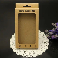 Retail Package Bags Mobile Phone Cases Kraft Paper Packaging Packing Box for iPhone 4 5 6 6s 7 8 for Galaxy S3 S4 Note 2 3 case