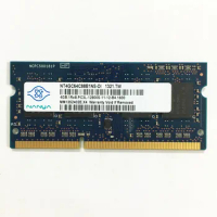 Nanya DDR3 Laptop Ram 4GB 1600MHz SODIMM 1.35V 204pin ddr4 4GB 1Rx8 PC3L-12800S-11-12/11-B4.1600