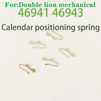 Watch accessories for double lion mechanical movement 46941 46943 calendar positioning spring (new) 3 star parts