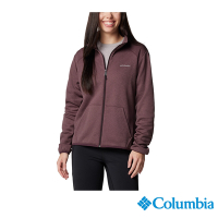 Columbia哥倫比亞 女款-刷毛立領外套-玫瑰紅 UAR35340RO/IF