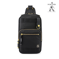 PORTER INTERNATIONAL - 自信經典NEW HEAT單肩包 - 黑