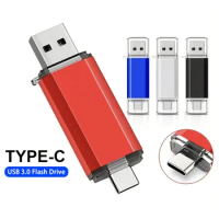 64GB/128GB USB Type C Flash Drive - Fast Transfer Speeds &amp; Real Capacity For OTG Devices