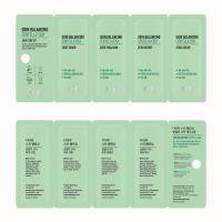 【韓國美膚】DEARBOO 積雪草肌膚平衡小樣試用包/旅行組 1組4包 1mlx4x5組(化妝水+乳液+精華液+乳霜)