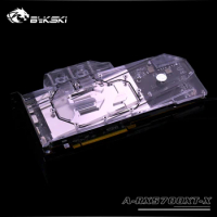 Bykski A-RX5700XT-X GPU Water Cooling Block for Frontier AMD Radeon RX 5700XT/5700