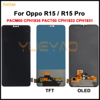 OLED / TFT LCD For Oppo R15 CPH1835 LCD Display Touch Screen Digitizer Assembly Replacement For Oppo R15 Pro CPH1833 Display