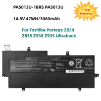 PA5013U-1BRS PA5013U Laptop Battery for Toshiba Portege Z830 Z835 Z930 Z935 Ultrabook PA5013 14.8V 47WH/3060mAh