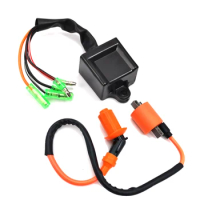 3FL-85540-10-00 Ignition Coil with CDI Module for Yamaha Blaster YFS200 97-01